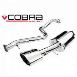 SE08 Cobra Sport Seat Leon Cupra R (1M-Mk1) 2002-05 Cat Back System (2.5" Bore) (Non-Resonated), Cobra Sport, SE08